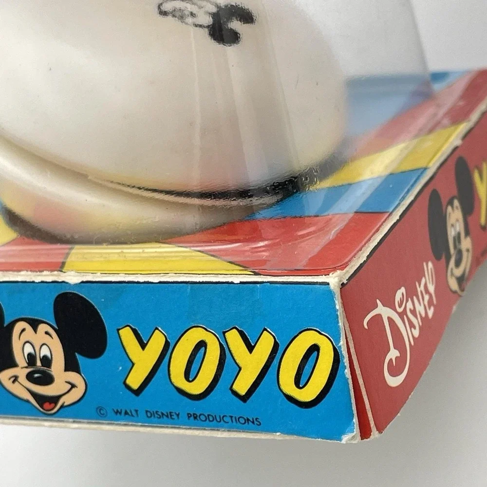 Vintage 1980s Disney Mickey Mouse Yo-Yo New Sealed In Package Monogram Products